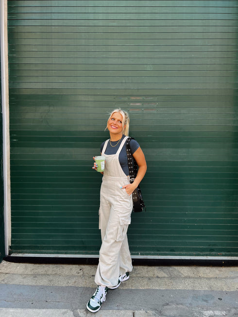 McCall Fall Overalls// Stone